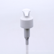 screw press type white plastic shampoo dispenser 28/410 lotion pump for cosmetic bottle